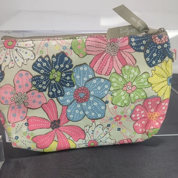 Floral Mini Zipper Pouch by thirty one NEW - Picture 2 of 4